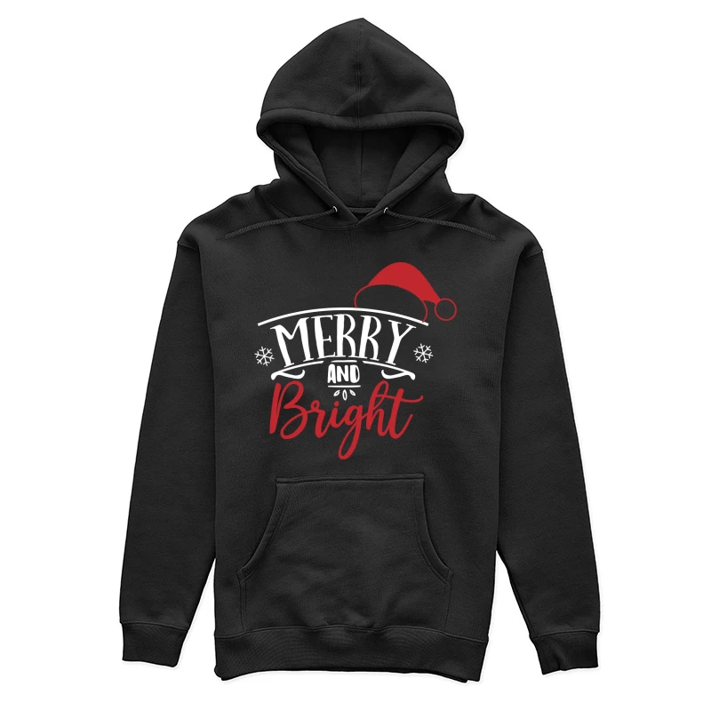 Joyeux et Brillant Noël Femme Sweat à capuche