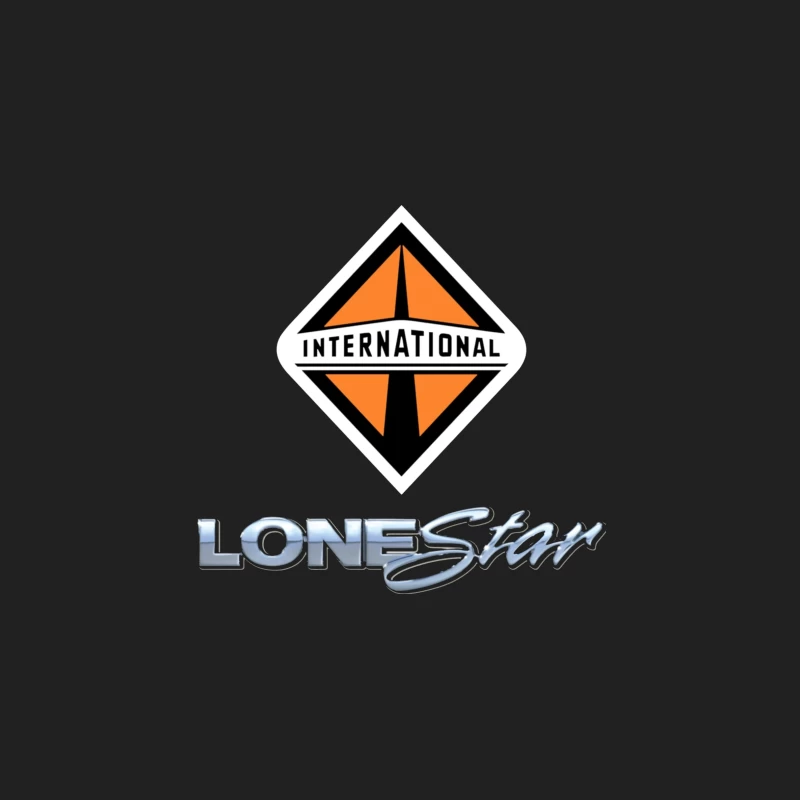 International Lonestar Truck Manufacturing Logo Design Bucket Hat