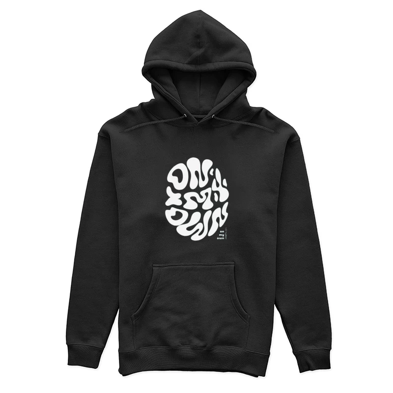 Optische Illusion Kunst Damen Pullover Hoodie