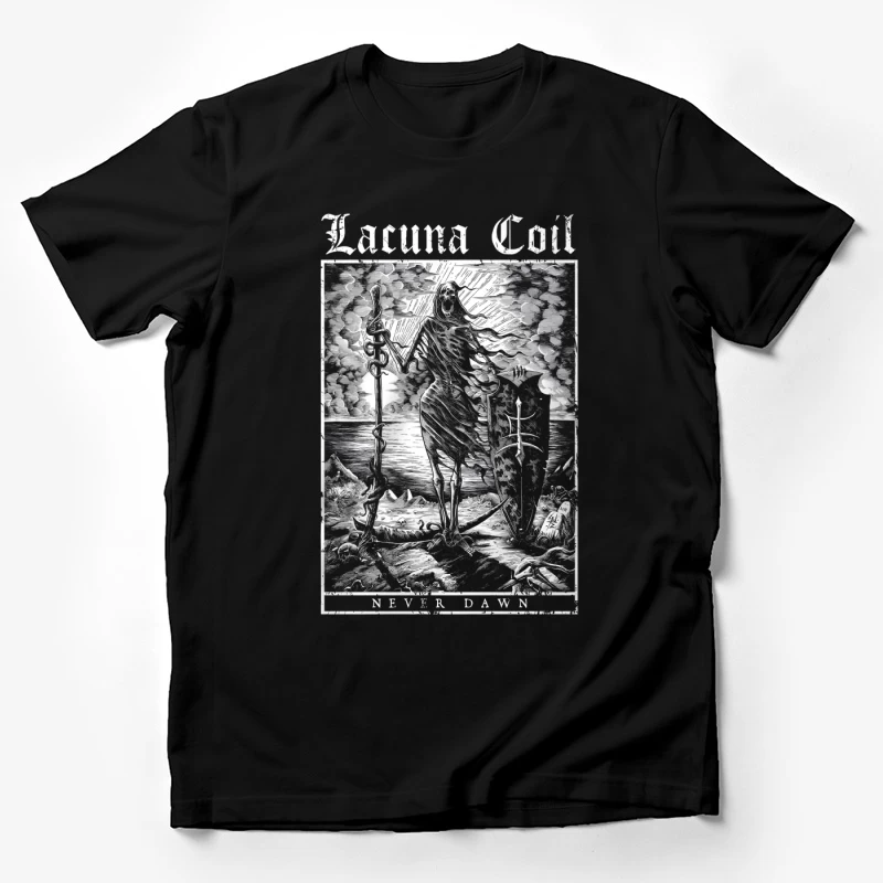 Lacuna Coil Never Dawn Male T-Shirt