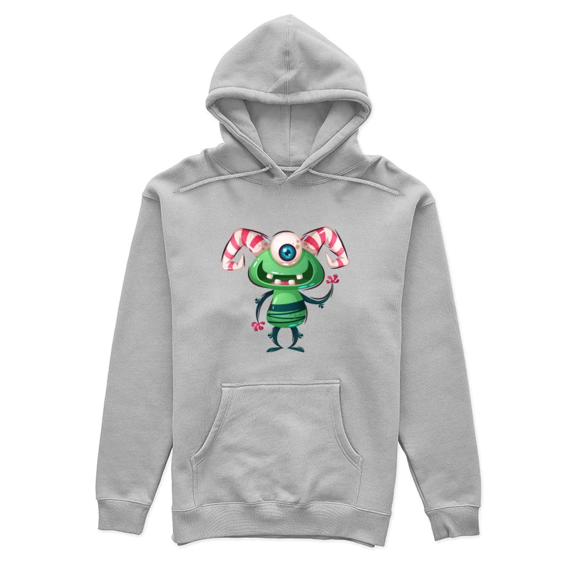 Monstre cyclope joyeux Femme Sweat à capuche