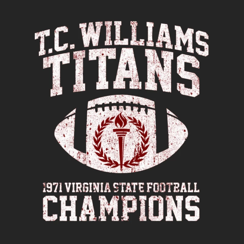 T.C. Williams Titans 1971 Football Male Pullover Sweatshirt