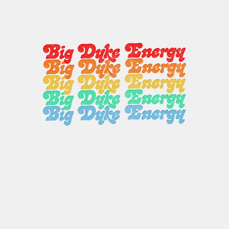 Big Dyke Energy  --- Retro Style Design Male Tank Top