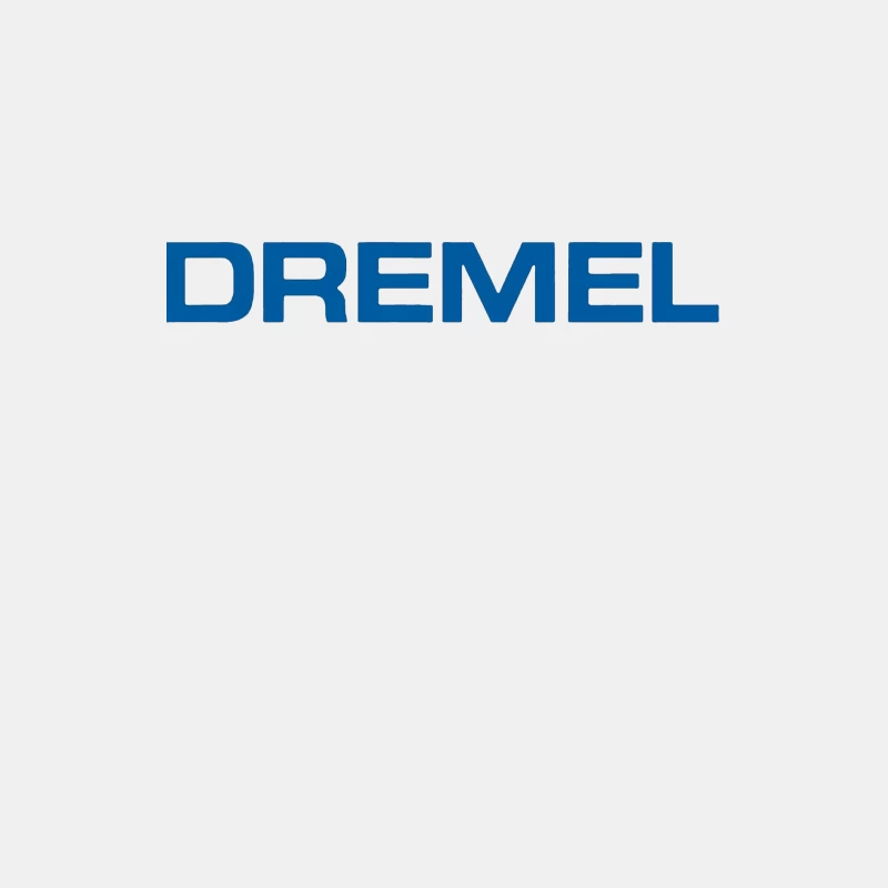 Dremel Power Tools Company Blue Logo Male Tank Top