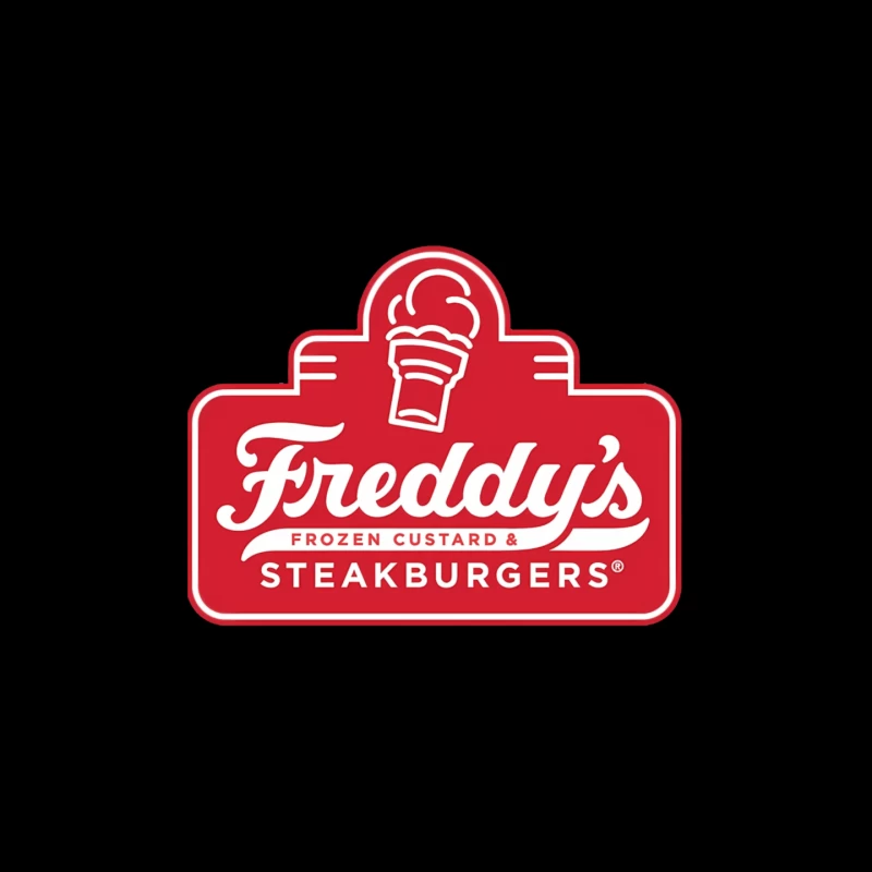 Freddy's Frozen Custard & Steakburgers Restaurant Logo Mouse Pad