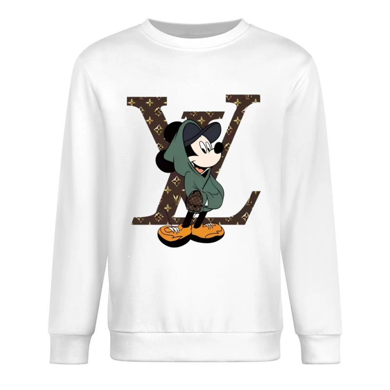 Mickey-Trend mit Luxus-Design Herren Pullover Sweatshirt