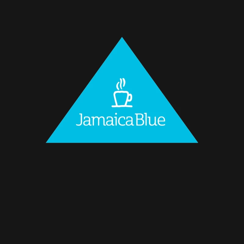 Jamaica Blue Coffee Brand Triangle Logo Male Long Sleeve T-Shirt