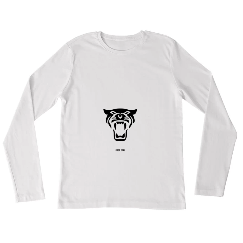 Design Tête de Tigre depuis 1975 Femme Manches Longues T-Shirt