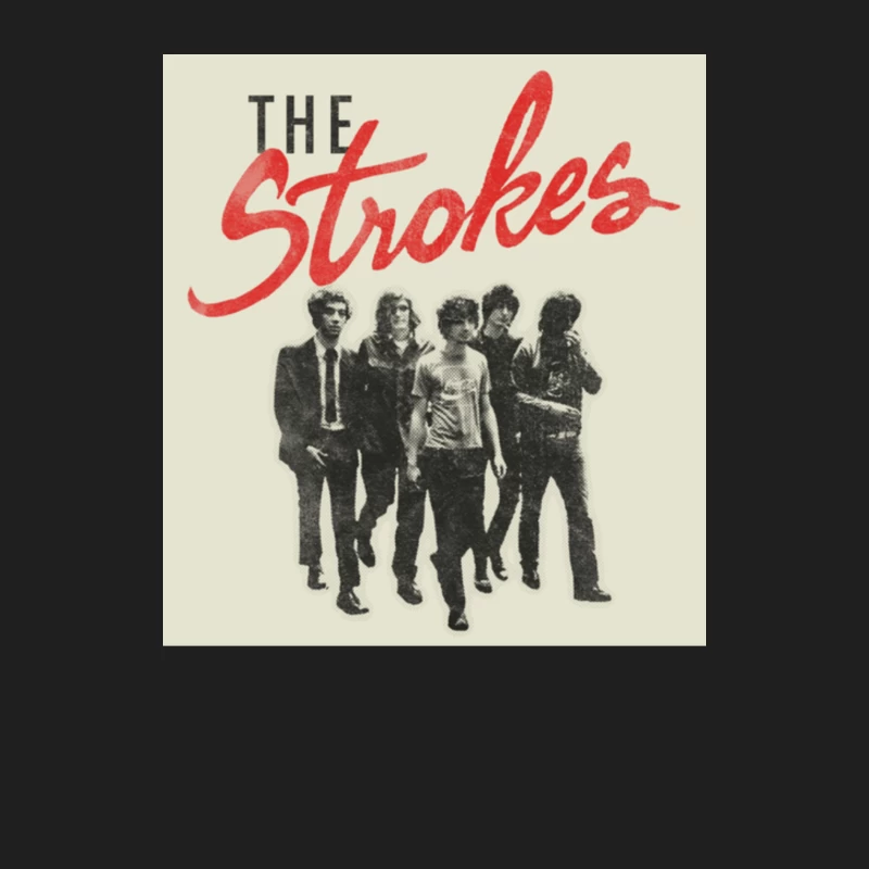 The Strokes Vintage Rock Band Album Artwork Male Tank Top