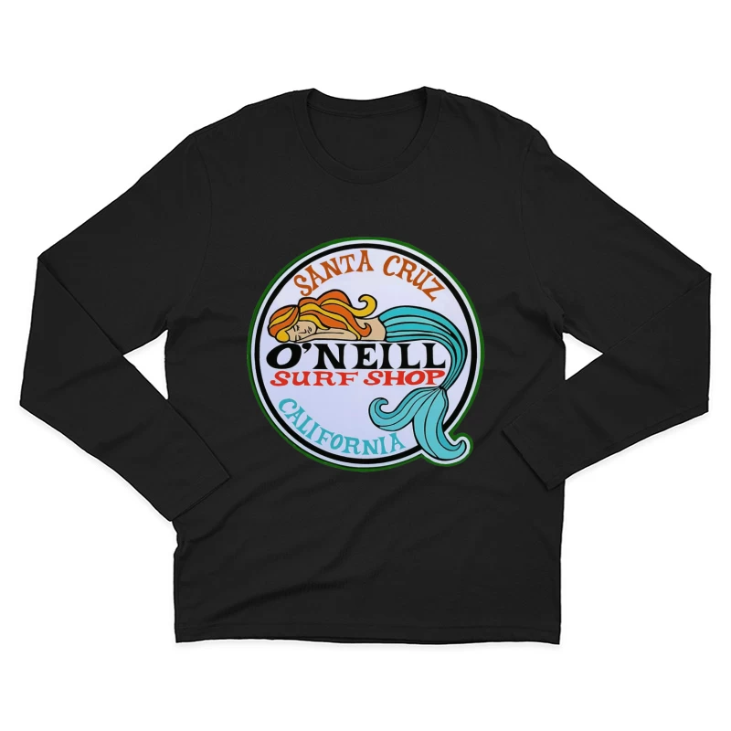 Vintage O'Neill Surf Shop Logo from Santa Cruz, California Male Long Sleeve T-Shirt