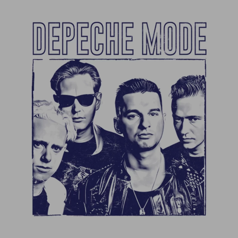 Depeche Mode - Vintage 80s Aesthetic Original Design Female Pullover Hoodie