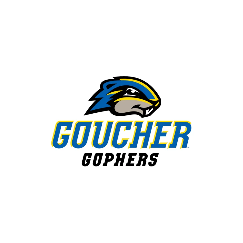 Goucher College Gopher Desk Mat