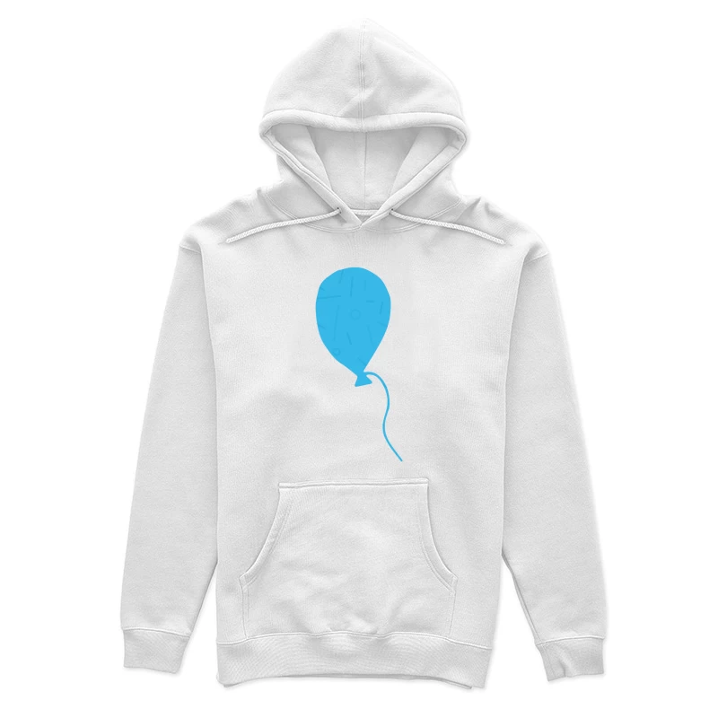 Ballon bleu avec motifs Femme Sweat à capuche
