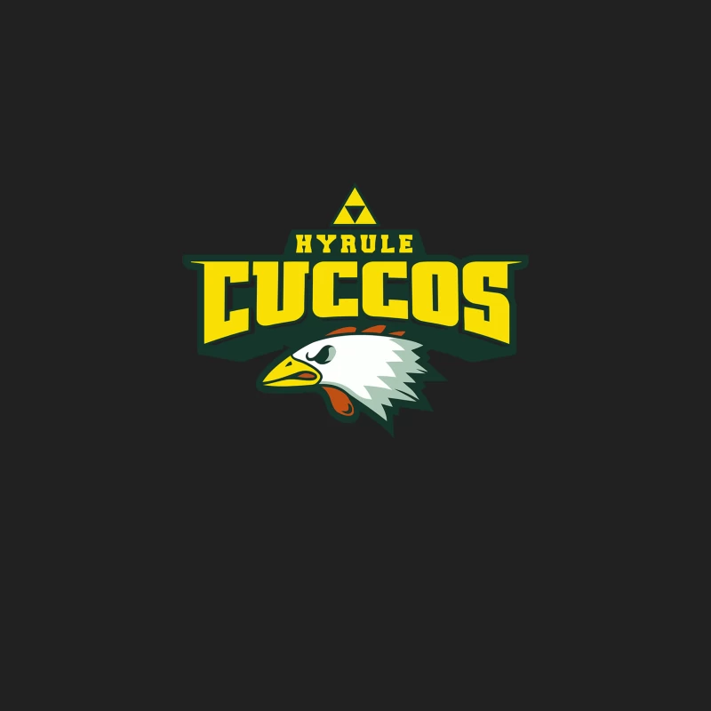 Hyrule Cuccos: Fantasy Sports Team Logo with Eagle Mascot Bucket Hat