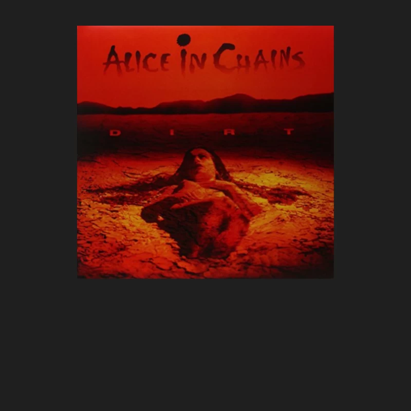 Alice in Chains Dirt Album Cover Dark Grunge Rock Music Male Tank Top