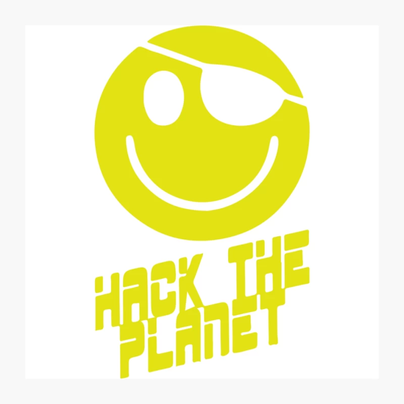 Hack the Planet Pin