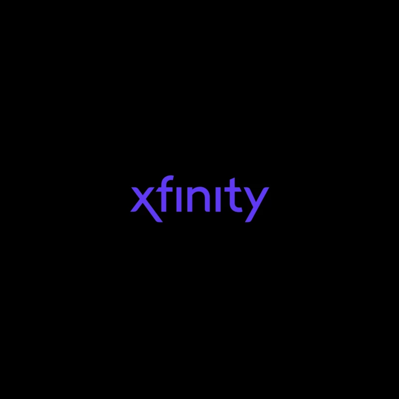 Purple Xfinity Corporate Logo iPhone Case