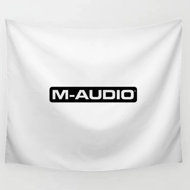 M-Audio Professional Audio Equipment Brand Logo Tapestry