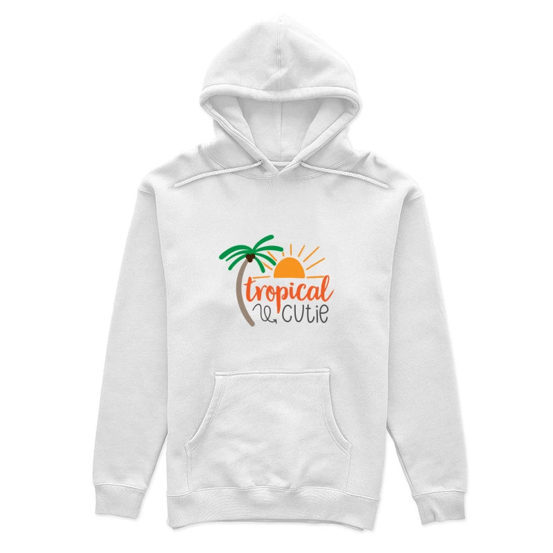 Thème tropical ensoleillé Femme Sweat à capuche