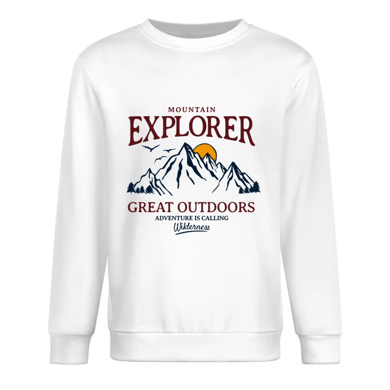 Bergabenteuer im Freien Herren Pullover Sweatshirt