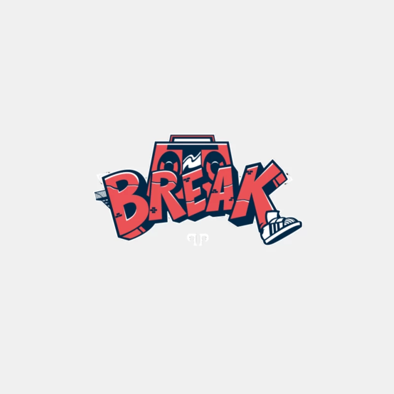 Break-Tanz Graffiti Design auf Tape Herren Tanktops