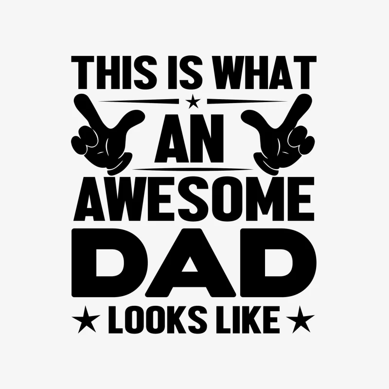 C'est à ça que ressemble un papa génial Homme Sweat-shirt à enfiler