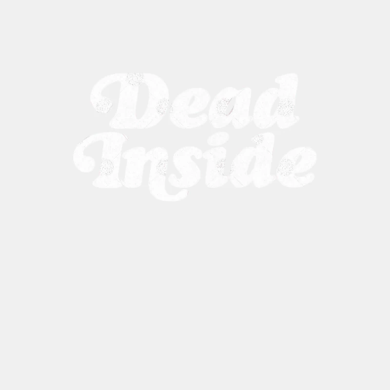 Dead Inside  Nihilist Design Male Tank Top