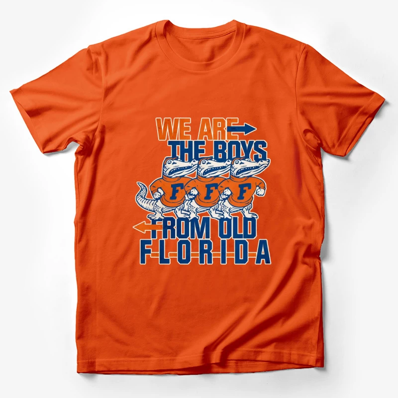 Vintage College Sports - Florida Gators "WE ARE THE BOYS" Male T-Shirt