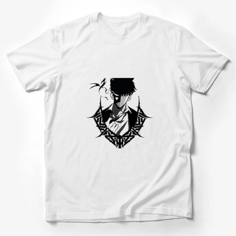 Mysteriöser Krieger im Schatten Herren T-Shirt