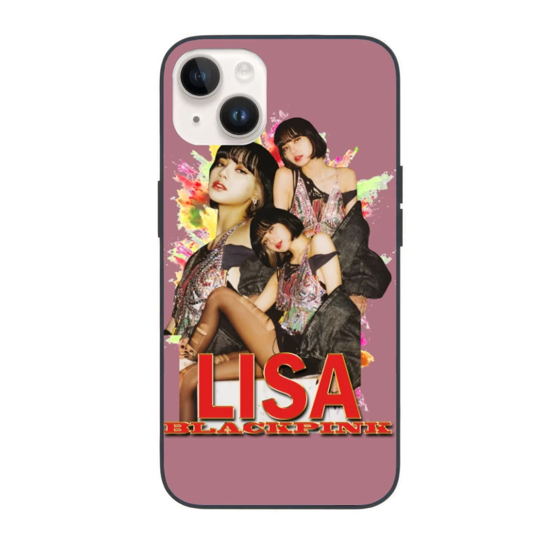 LISA from BLACKPINK: K-pop Fashion and Performance iPhone Case