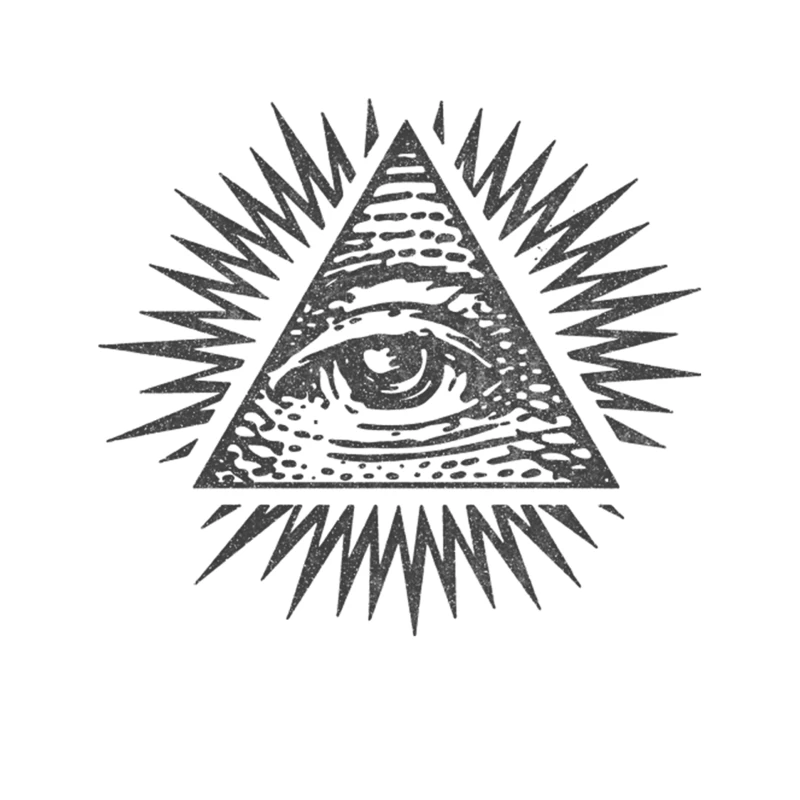 Faded-Style Illuminati Eye Tapestry