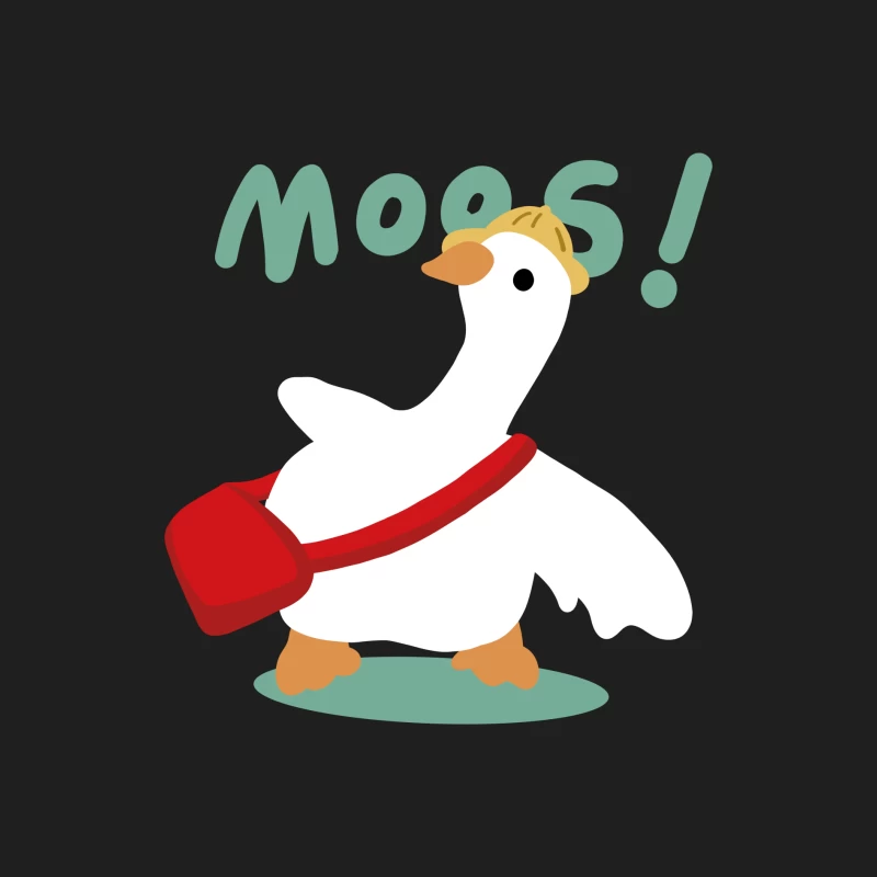 Gans mit Helm und Tasche Herren Tanktops
