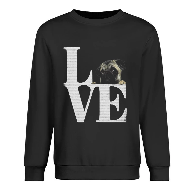 Amour avec un Carlin Homme Sweat-shirt à enfiler