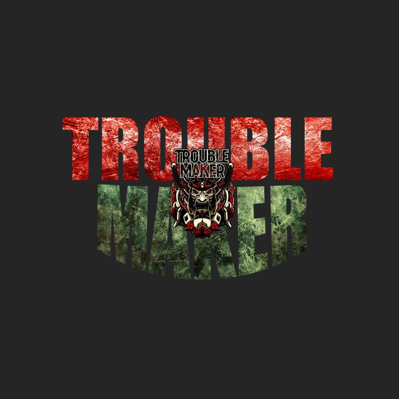 Troublemaker Logo Female Pullover Sweatshirt