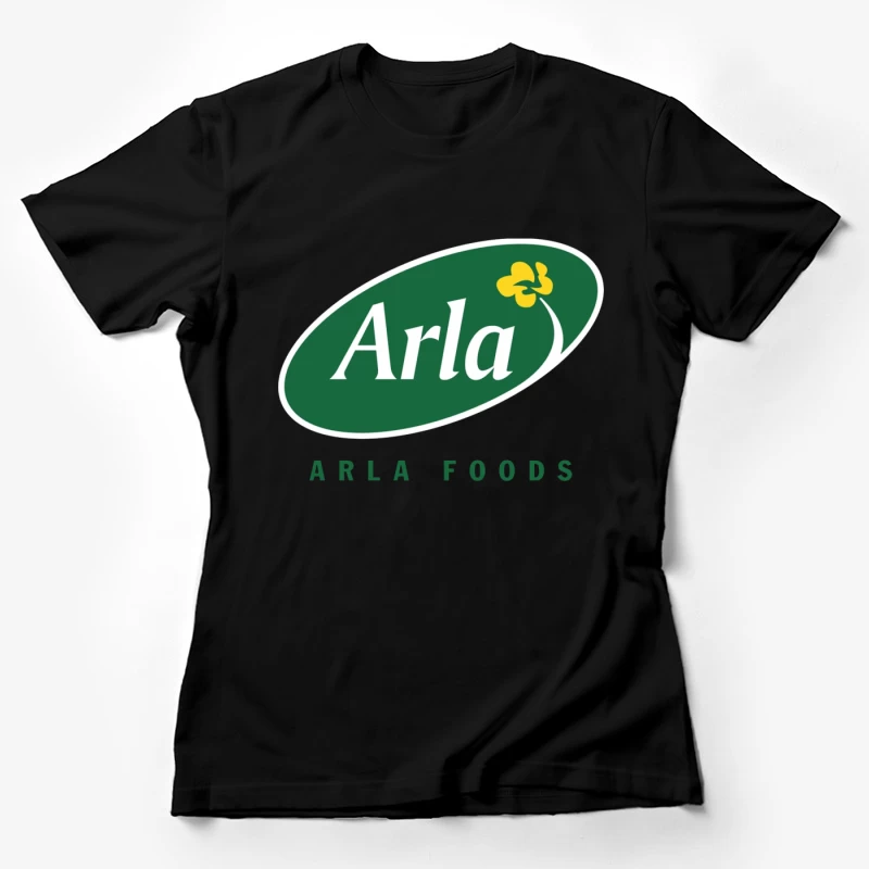 Arla Foods Corporate Logo Design Female T-Shirt