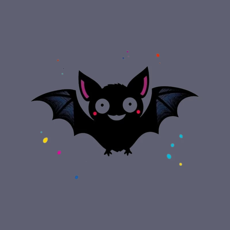 Cute Cartoon Bat Mouse Pad
