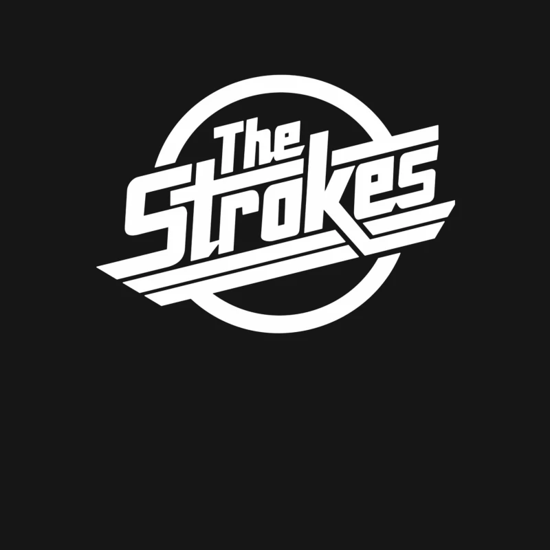 The Strokes Band Logo Outline Female T-Shirt