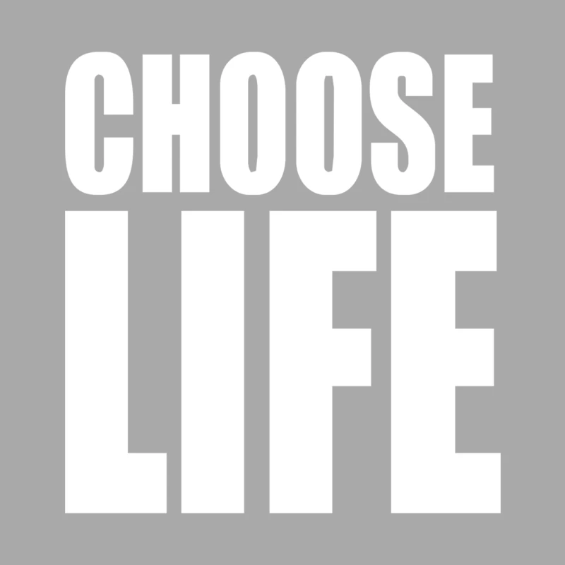 CHOOSE LIFE Female Pullover Hoodie