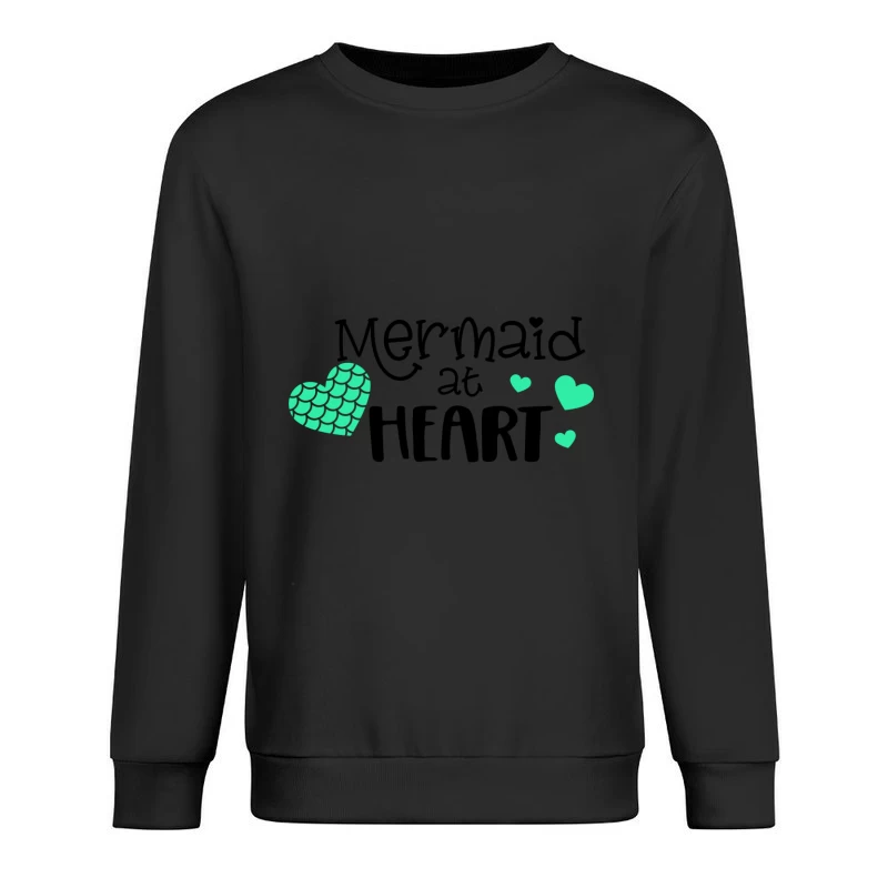 Design de cœur en écailles Homme Sweat-shirt à enfiler