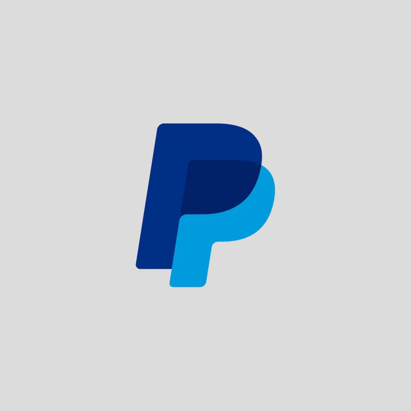 PayPal Double P Logo Design in Blue Shades Baseball Cap