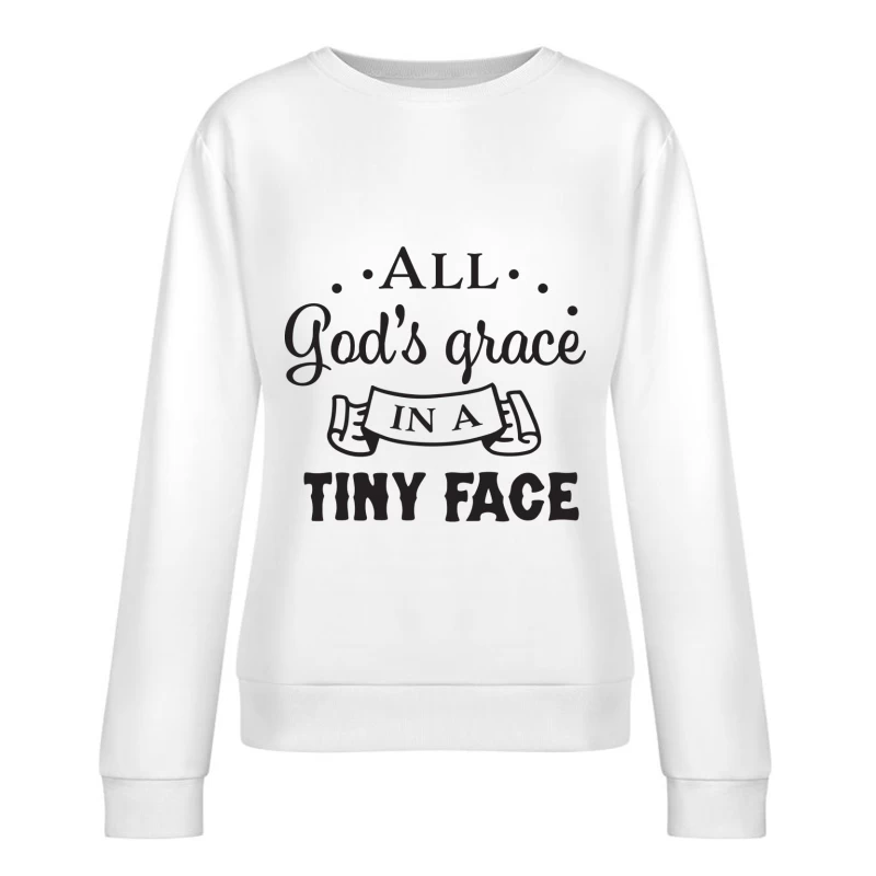 Citation inspirante pour bébé Femme Sweat-shirt à enfiler