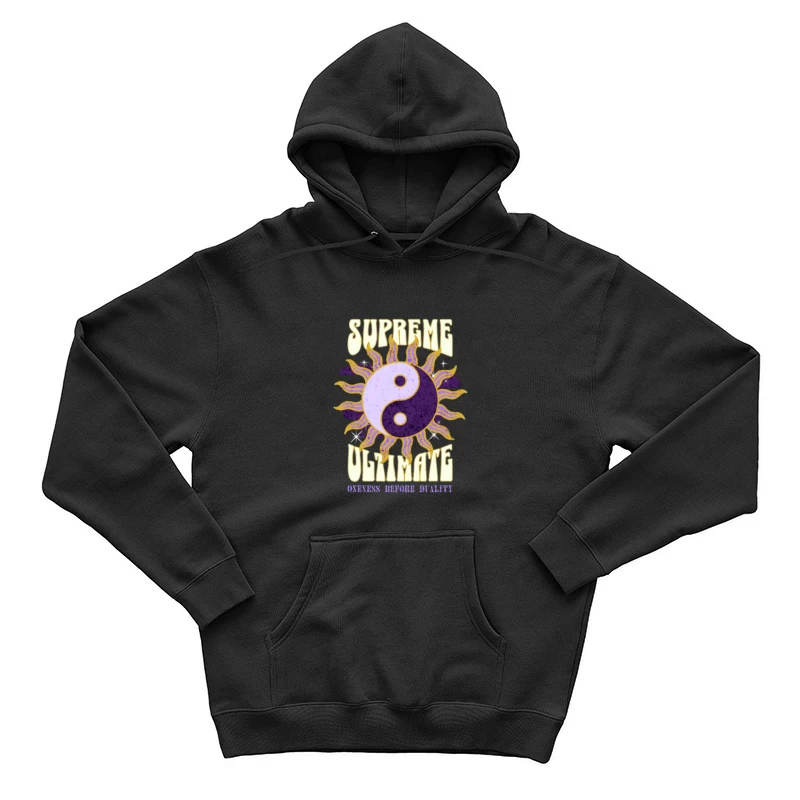 Supreme Ultimate Yin Yang Design Herren Pullover Hoodie