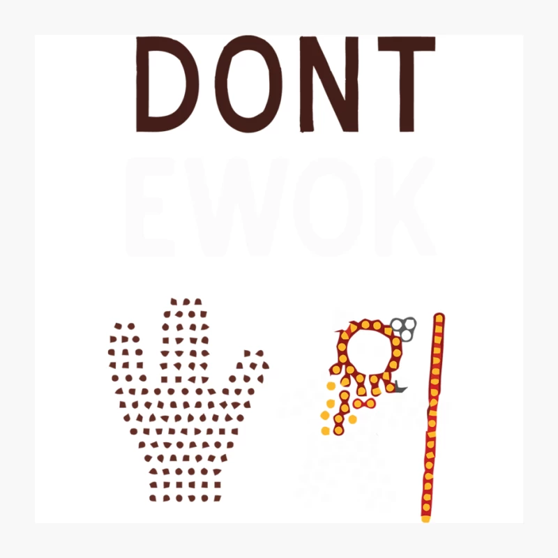 Don't Touch: Cactus and Jewelry Safety Warning Pin