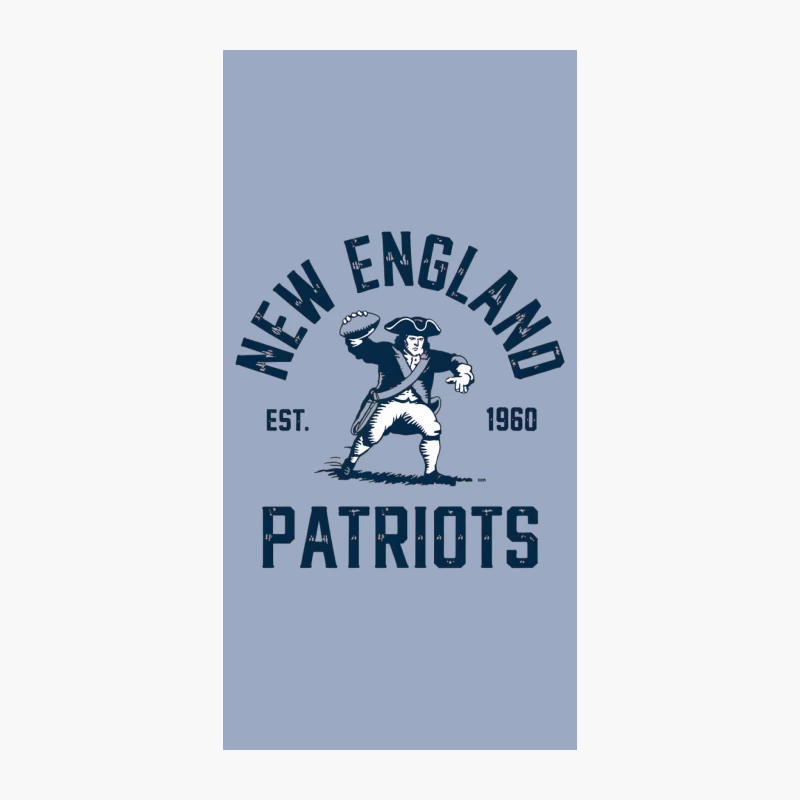 New England Patriots Vintage NFL Team Logo Since 1960 iPhone Case