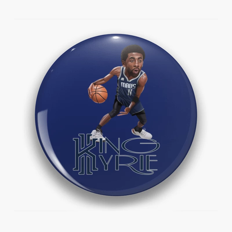 Dallas Mavericks - Kyrie Irving - KING KYRIE Pin