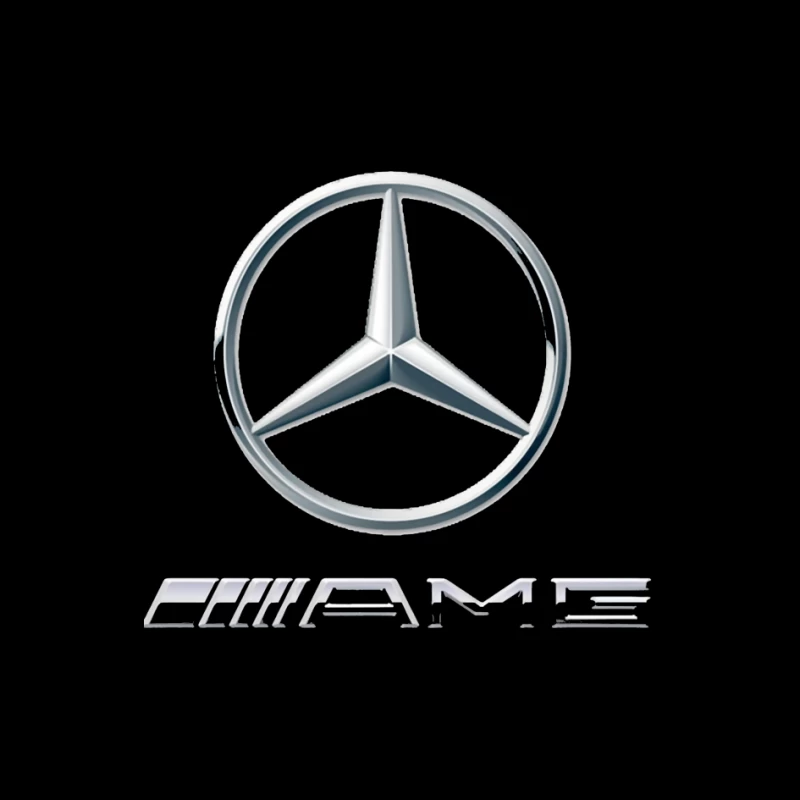 Mercedes-Benz AMG Logo - Premium German Automotive Brand Symbol Pin