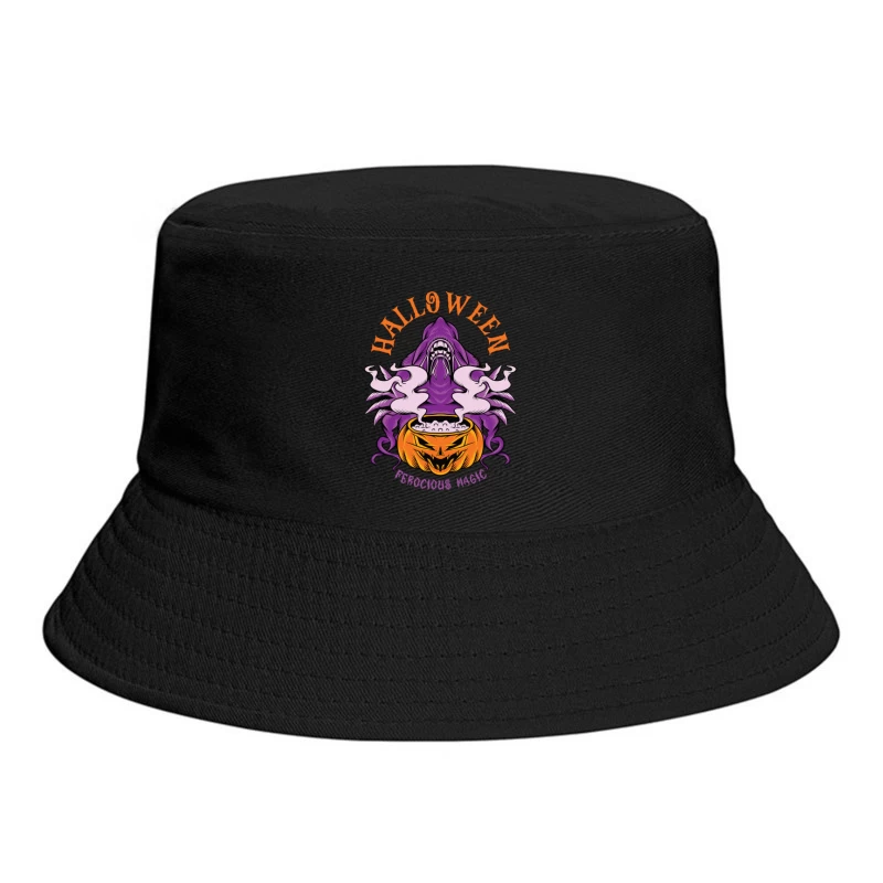 Halloween Ferocious Magic Design Bucket Hat