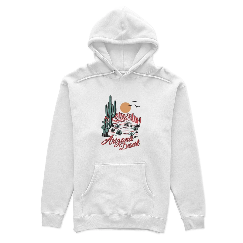 Sonnenuntergang in der Wüste von Arizona Damen Pullover Hoodie