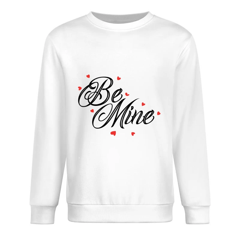 Cœurs rouges dispersés Homme Sweat-shirt à enfiler