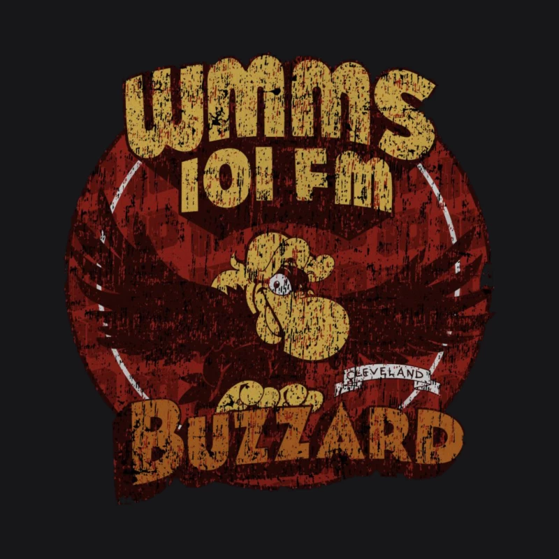 Buzzard's Nest Records 1976 Male Pullover Hoodie
